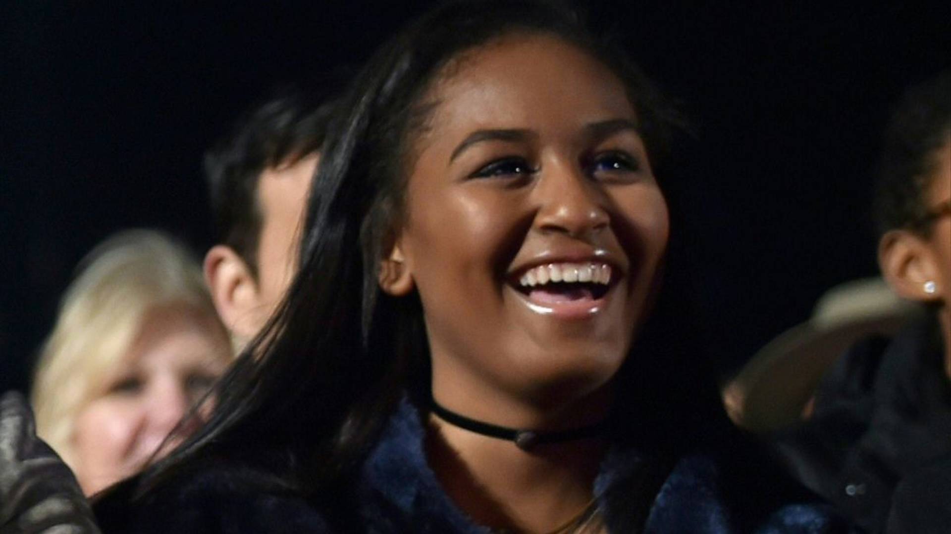 Sasha Obama on BET Buzz 2020.