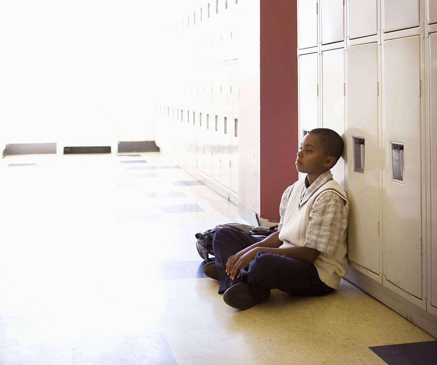 What Are Some Ways to Recognize the Physical Signs of Bullying? - You can recognize if bullying is taking place if the victim:— Comes home with damaged or missing clothing or other belongings— Reports losing items, such as books, electronics, clothing or jewelry— Has unexplained injuries— Complains frequently of headaches, stomachaches or feeling sick— Has trouble sleeping or has frequent bad dreams— Has changes in eating habits— Hurt themselves— Are very hungry after school from not eating their lunch— Runs away from home— Loses interest in visiting or talking with friends— Is afraid of going to school or other activities with peers (Photo: John Lund/Drew Kelly/Getty Images)