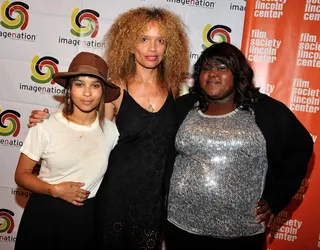 Three Times A Lady - Actresses Zoe Kravitz and&nbsp;Gabourey Sidibe and director Victoria Mahoney attend the screening of "Yelling To The Sky" at the Walter Reade Theater in New York City. (Photo: Theo Wargo/Getty Images)