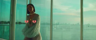 That time she needed to fly free as a hitwoman wielding a gun around at the strip club. - (Photo: Roc Nation, Westbury Road)