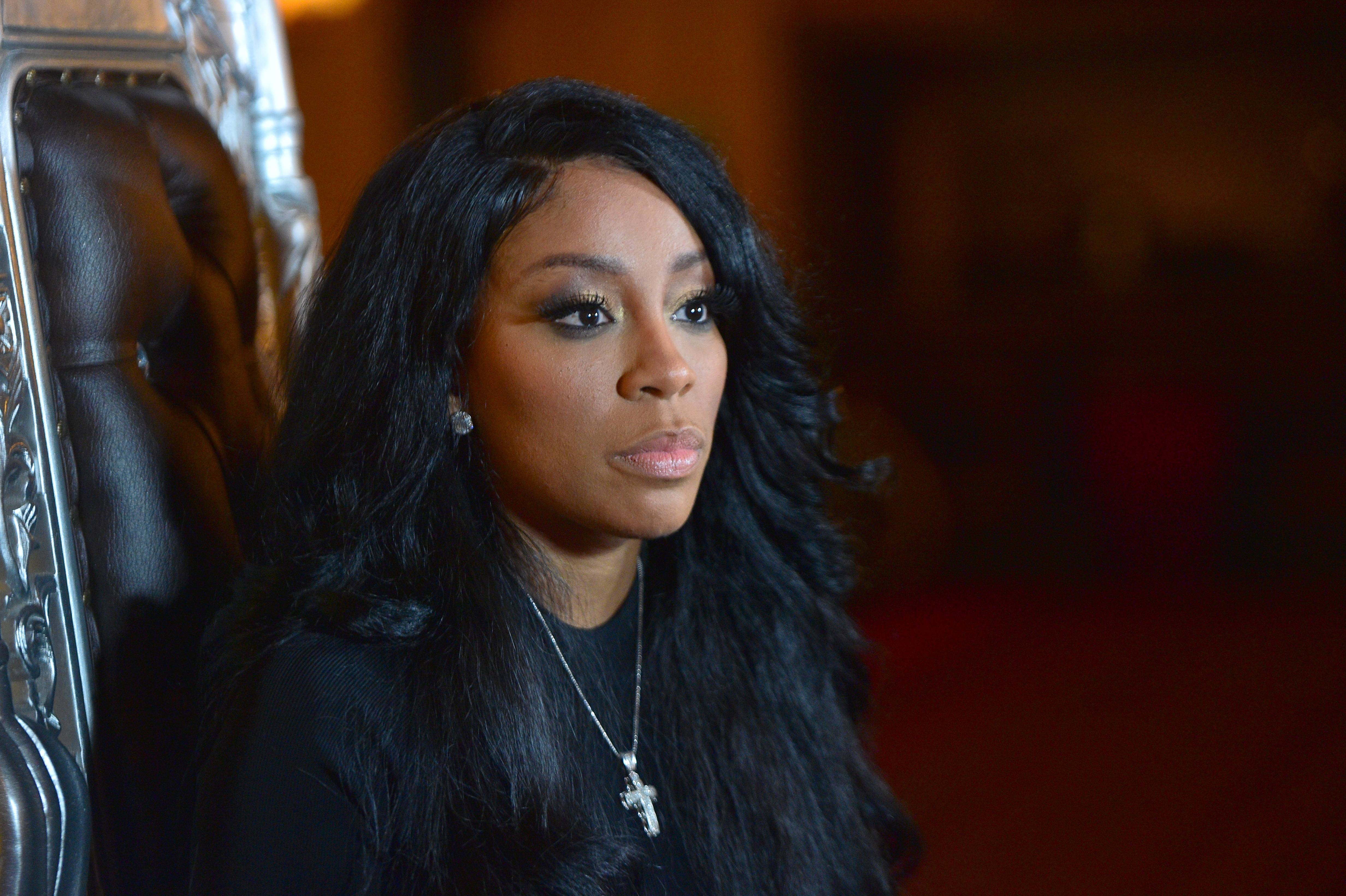 K. Michelle Tearfully Breaks Down During Radio Interview: 'I Was Really  Sick' | News | BET