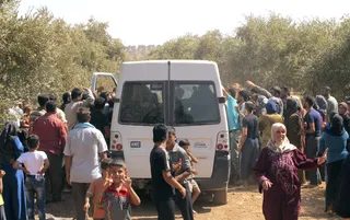 Syria Violence Spills Into Turkey - NATO vowed to help Turkey defend itself against spillover from the war in Syria as dozens were killed across the nation. &nbsp; (Photo: REUTERS/Abdalghne Karoof)