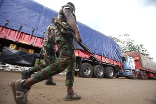 Ivory Coast Reopens Ghana Border - Ivory Coast reopened its land and sea borders with Ghana Monday after they were shut down two weeks ago amid a deadly cross-border attack.&nbsp; (Photo: REUTERS/Thierry Gouegnon)