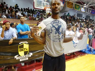 Bethune-Cookman University - 3-Point Shootout winner Ty Vital  (Photo: BET)