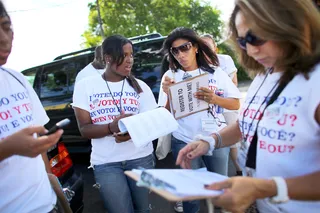 Spread the Word! - Print out these tips here and share them with family and friends at your place of worship and at civic organization meetings and events. And don't forget to encourage everyone you know to vote on Election Day.  (Photo: Joe Raedle/Getty Images)