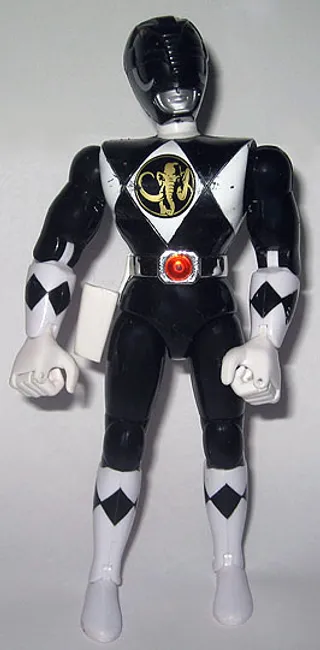 The Black Ranger - Black actor Walter Emanuel Jones happened to play the Black Ranger in the original Mighty Morphin Power Rangers television series of the 1990s.&nbsp;(Photo: Disney)