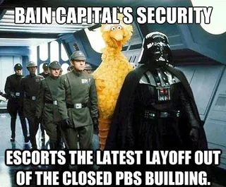 Big Bird Has Left the Building - (Photo: Quickmeme.com)