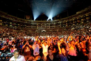 Sheer Euphoria - The massive BET Experience 2014 crowd went into a frenzy during each act's dynamic performance.(Photo: Earl Gibson/BET/Getty Images for BET)