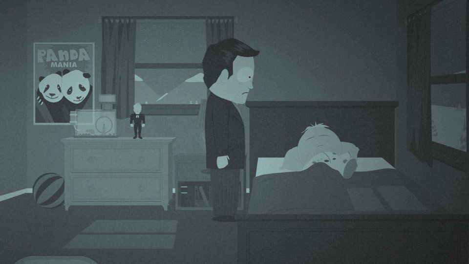 Butters, Dr. Janus, poop & pee, sleep Good Night Butters South Park