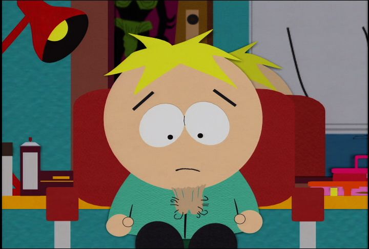 nerd alert Stan kyle Cartman Butters lookin good star wars chin- balls - Original Avid Cut of Star Wars Episode 1 - South Park Video Clip   South Park Studios Global