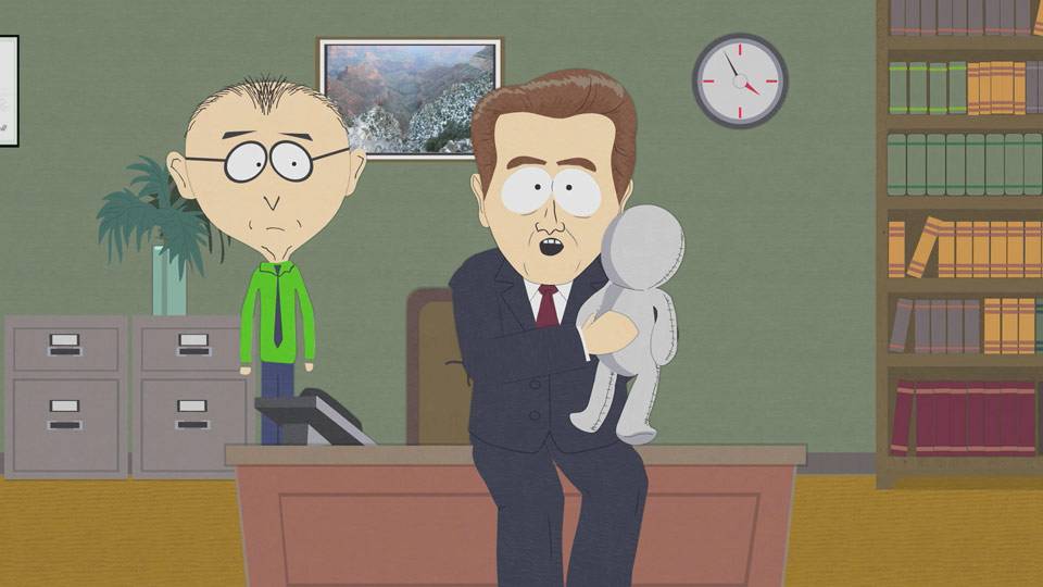 Mr. Mackey, Stan, kyle, Cartman, Kenny, Butters, religion, police business,  sexual advances, Pedophiles - Molestation Demonstration - South Park (Video  Clip)