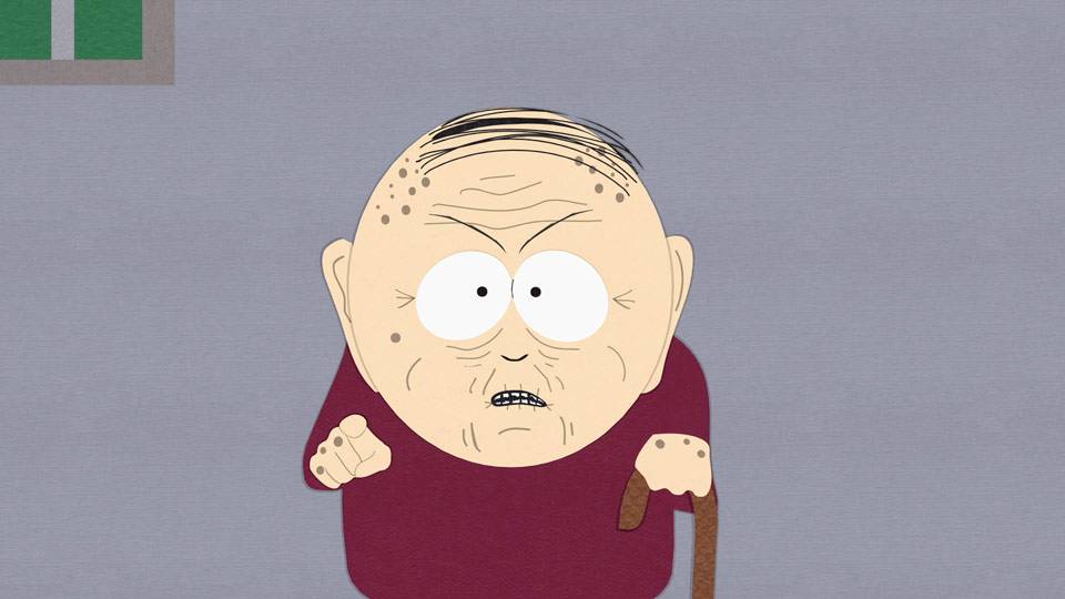 Randy Marsh, Stan, Grandpa Marsh, Officer Barbrady, AARP