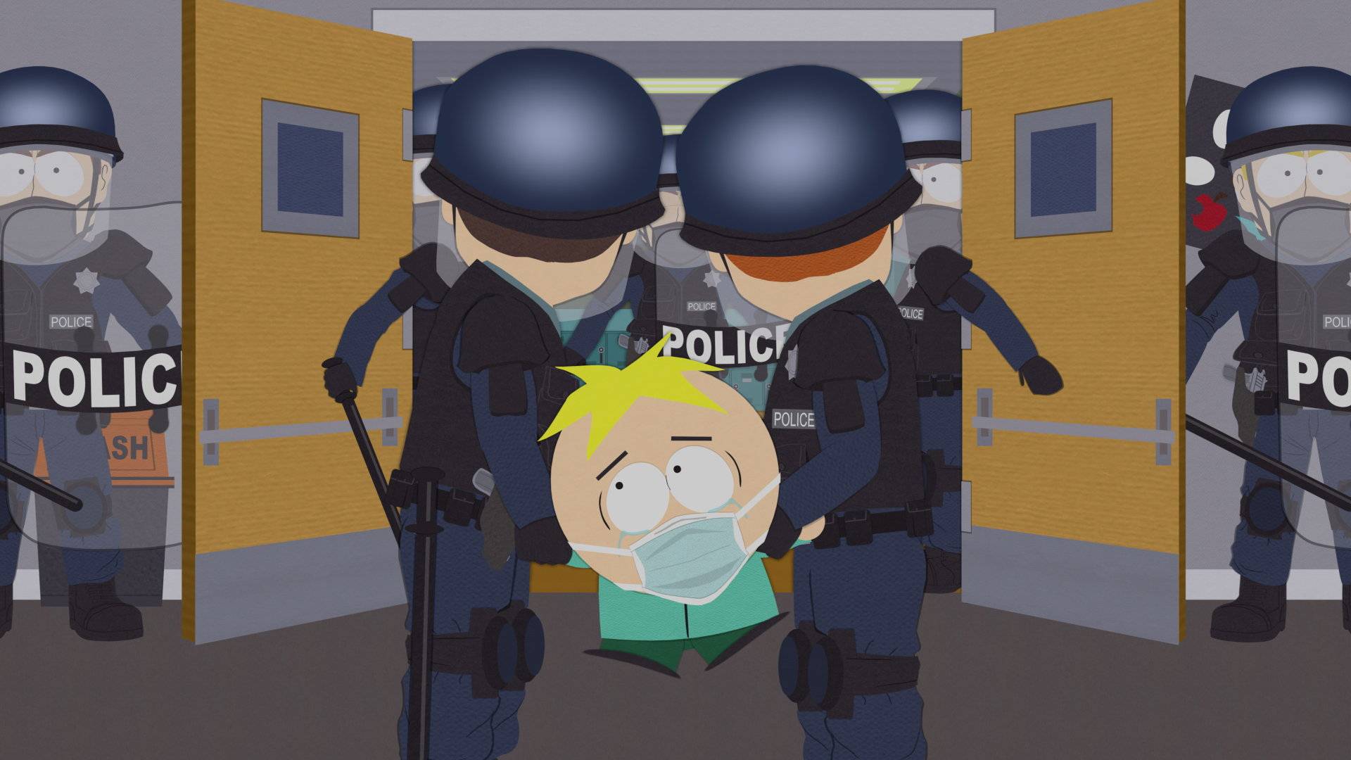 South Park Elementary on Lock Down - South Park (Video Clip)