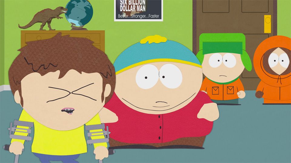 I LOST MY CRUTCHES! - South Park (Video Clip) | South Park Studios Global