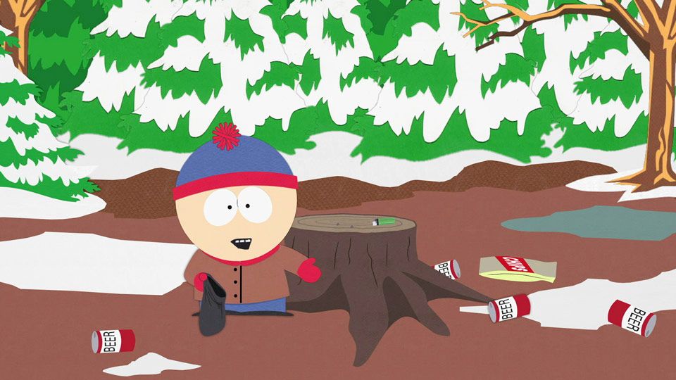 Cartman, poop & pee, Butters, rage, Stan, art, Weapons, Randy Marsh