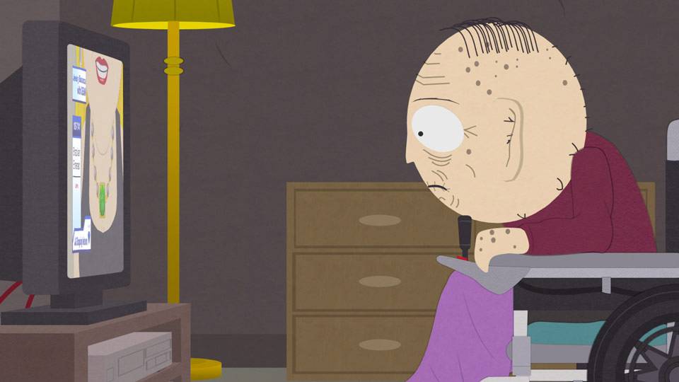 Stan, Grandpa Marsh Dropping The Z From EZ PAY South Park (Video