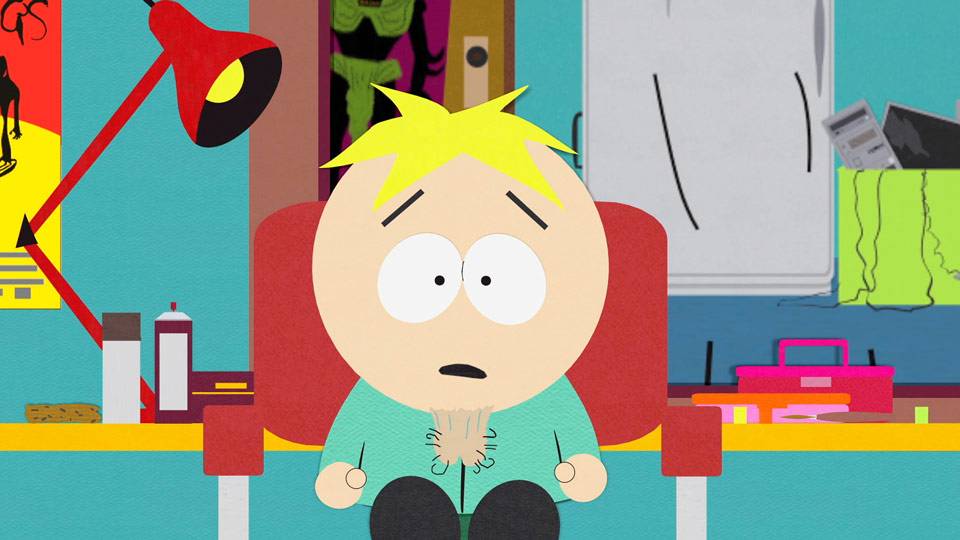 nerd alert, Stan, kyle, Cartman, Butters, lookin' good, star wars, chin