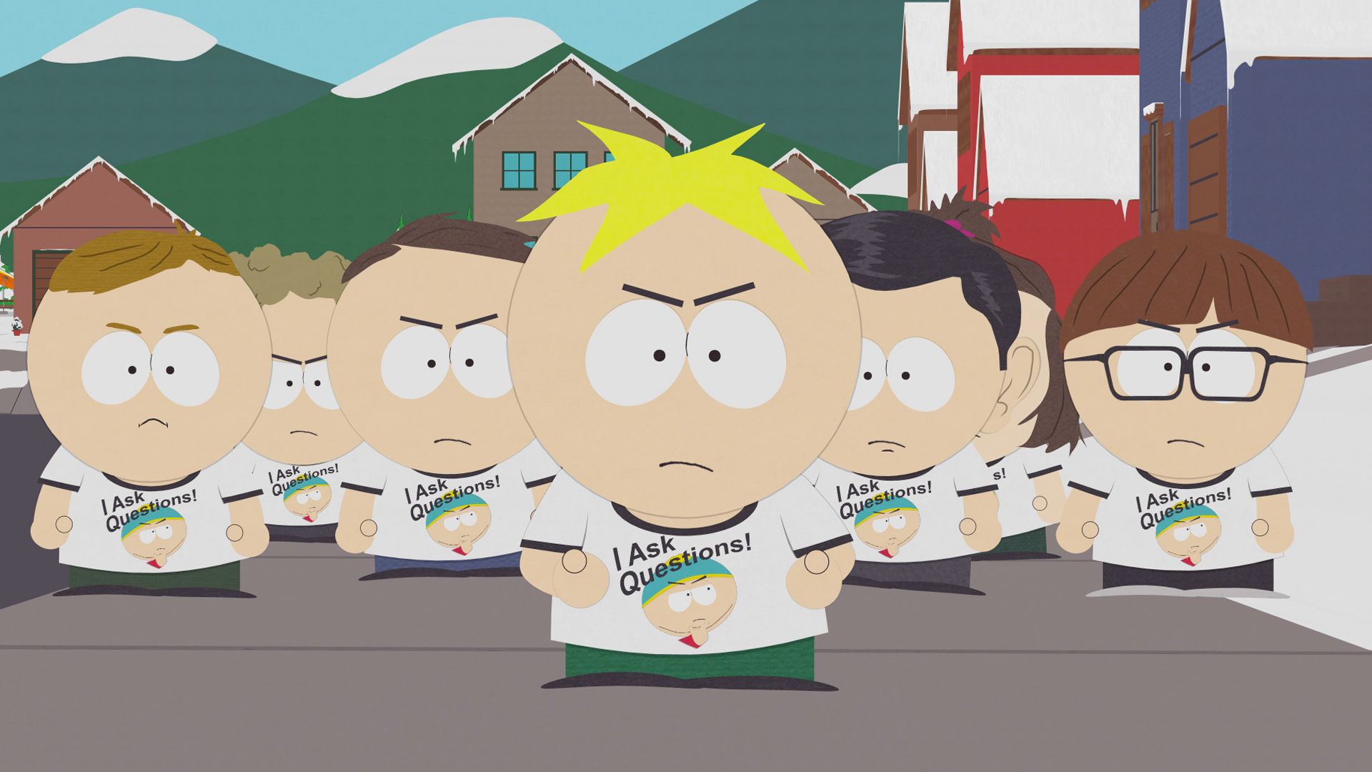 Wendy, Wendy's Dad, Butters, poop & pee, Casey Miller, Smurfs Answer