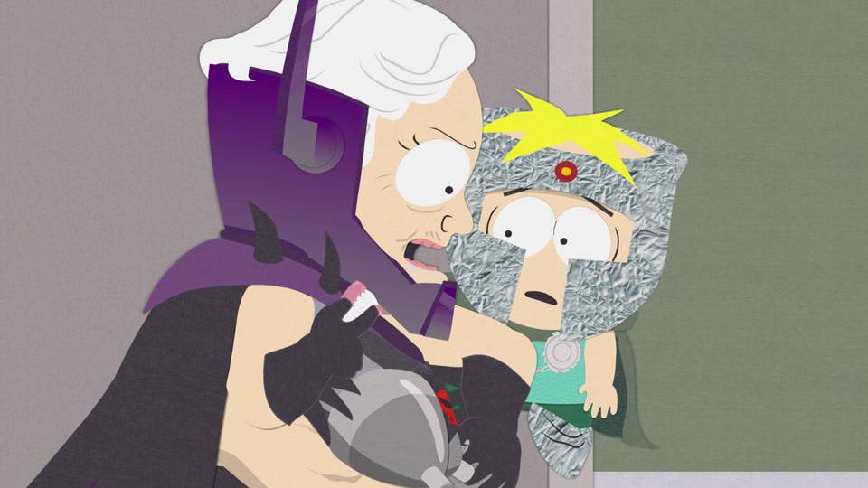 Red, White and Brown, Butters, Butters' Grandma, Mr. Adler A NARC