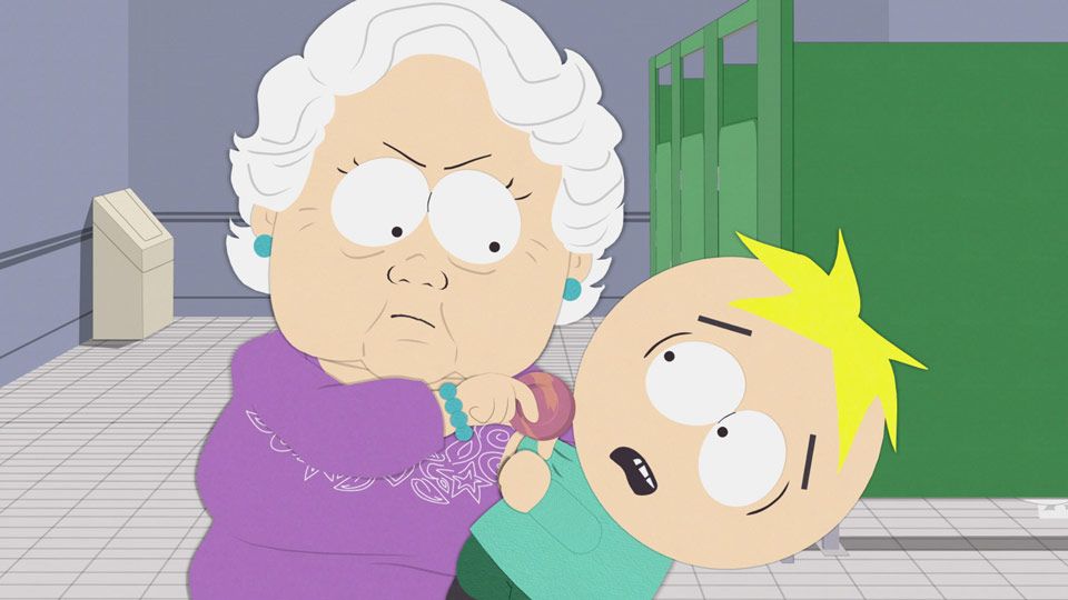Red, White and Brown, Butters, Butters' Grandma, Mr. Adler A NARC