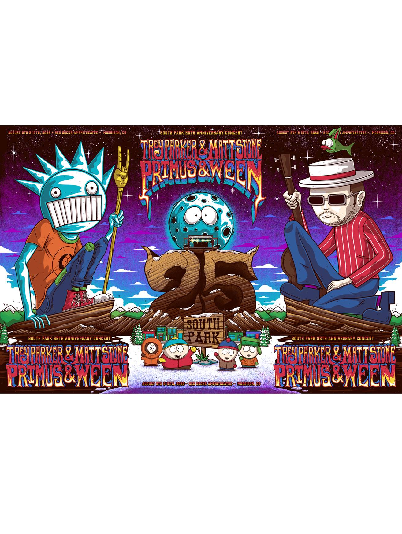 South Park 25th Anniversary Concert Merchandise - - Photo