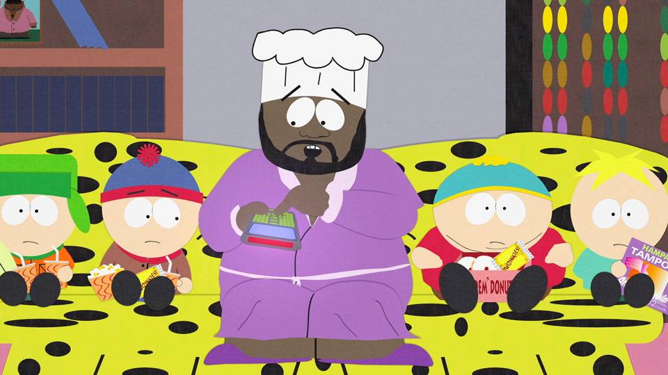 Chef's New TV - South Park (Video Clip) | South Park Studios US