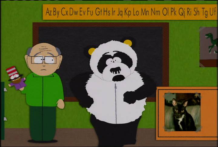 sad panda south park