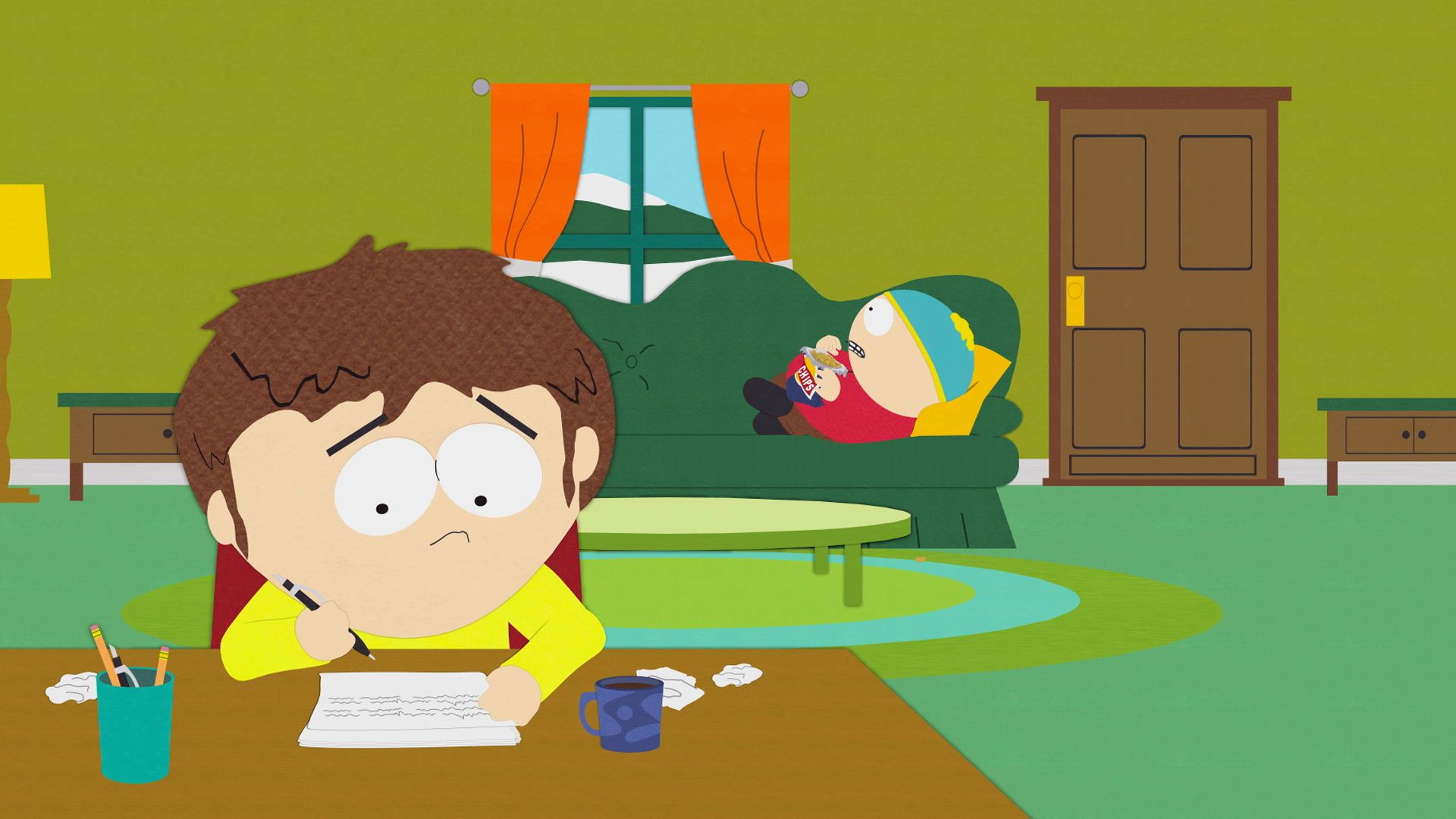 Jimmy, Cartman, jokes, gay fish, fishsticks, Jimmy's Mom, insects A