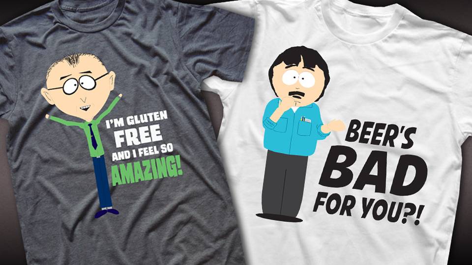 New Gluten Free Ebola Shirts in the Shop News South Park Studios US
