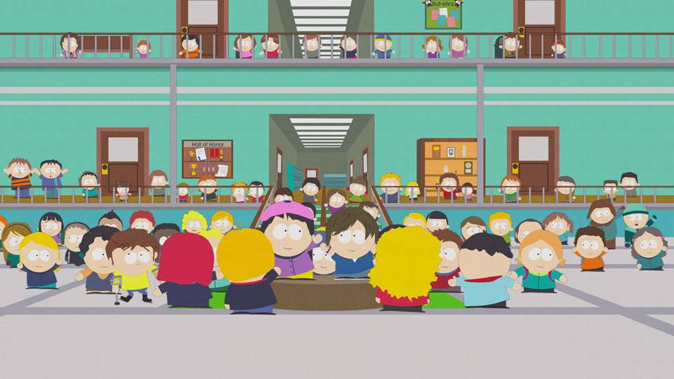 Elementary School Musical  South park, Elementary schools, Cartoon