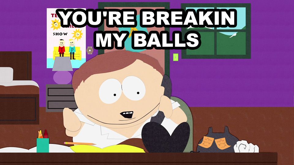 Breakin’ my balls News South Park Studios US