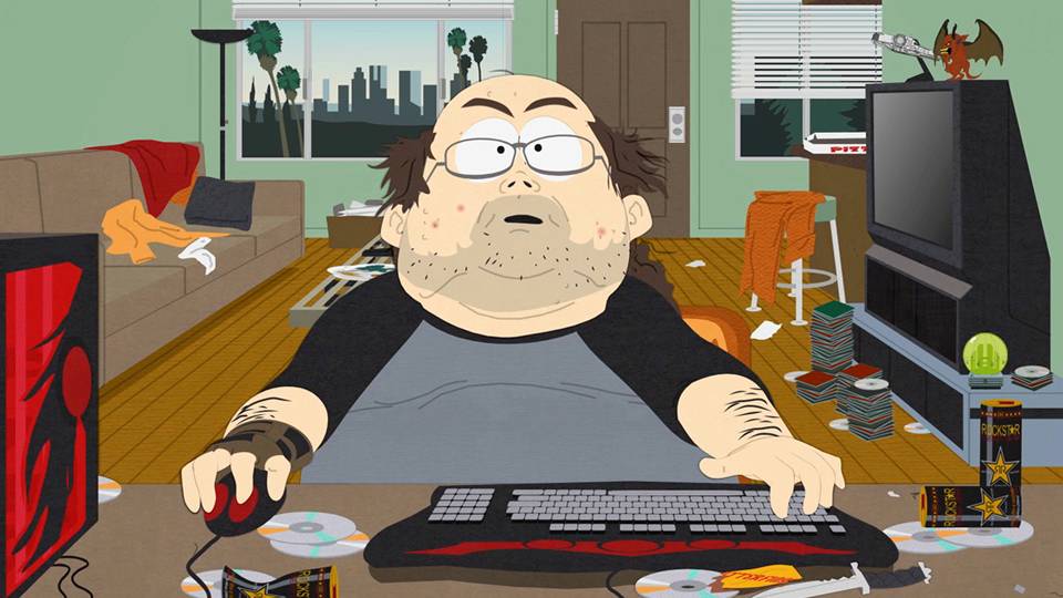 Fan Question: Does the fat gamer in “Make Love, Not Warcraft“ have a name?  | News | South Park Studios US