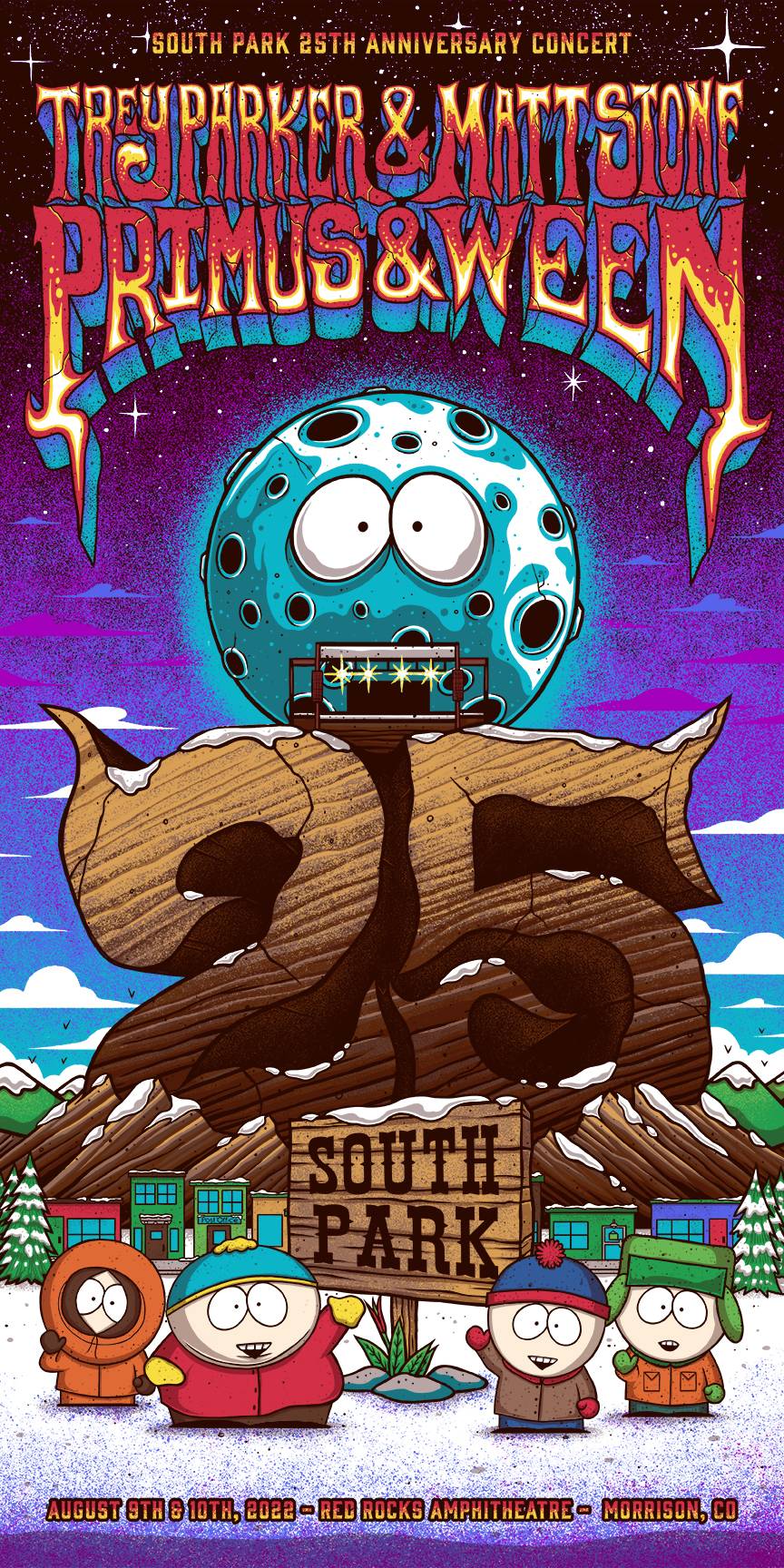 South Park 25th Anniversary Concert Merchandise - - Photo South Park 25th Anniversary Concert Merchandise - - Photo