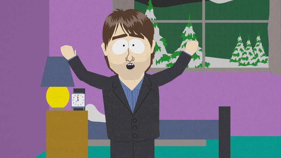 south park tom cruise running