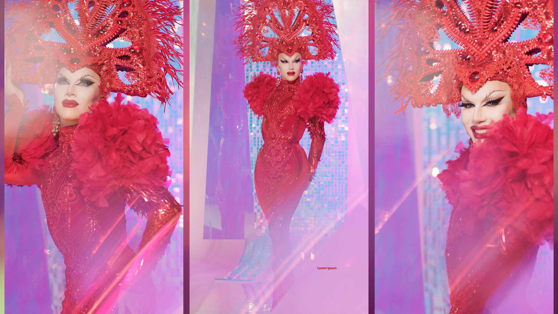 Sasha Velour during MTV Entertainment's Content for Change Pride PSA.