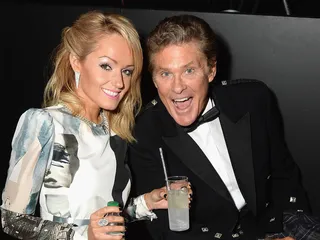 Hayley Roberts & David Hasselhoff