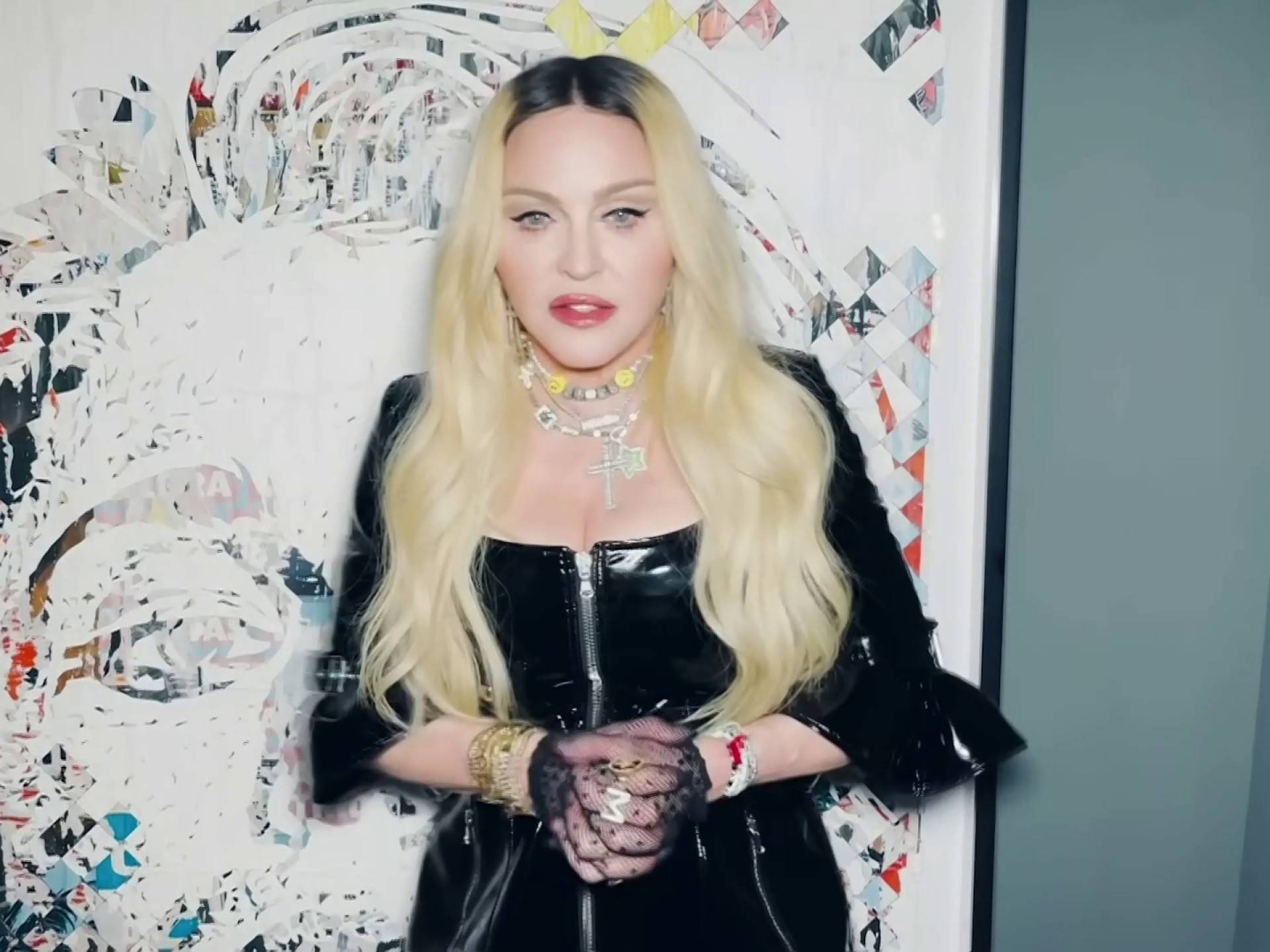 Red Carpet Madonna Discusses Her Documentary “Madame X” MTV EMA 2021