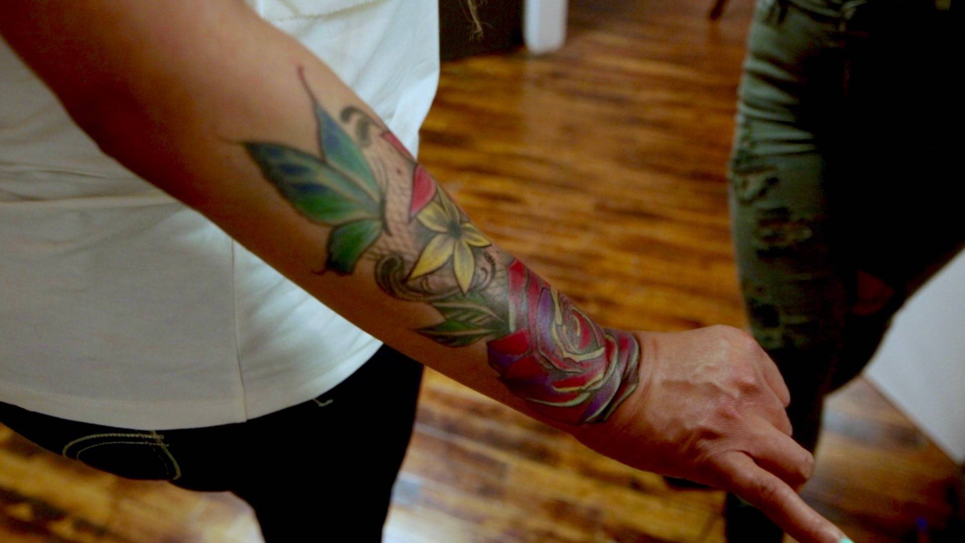Kat Tattoos A Domestic Abuse Survivor - Black Ink Crew Chicago (Video Clip)  | VH1