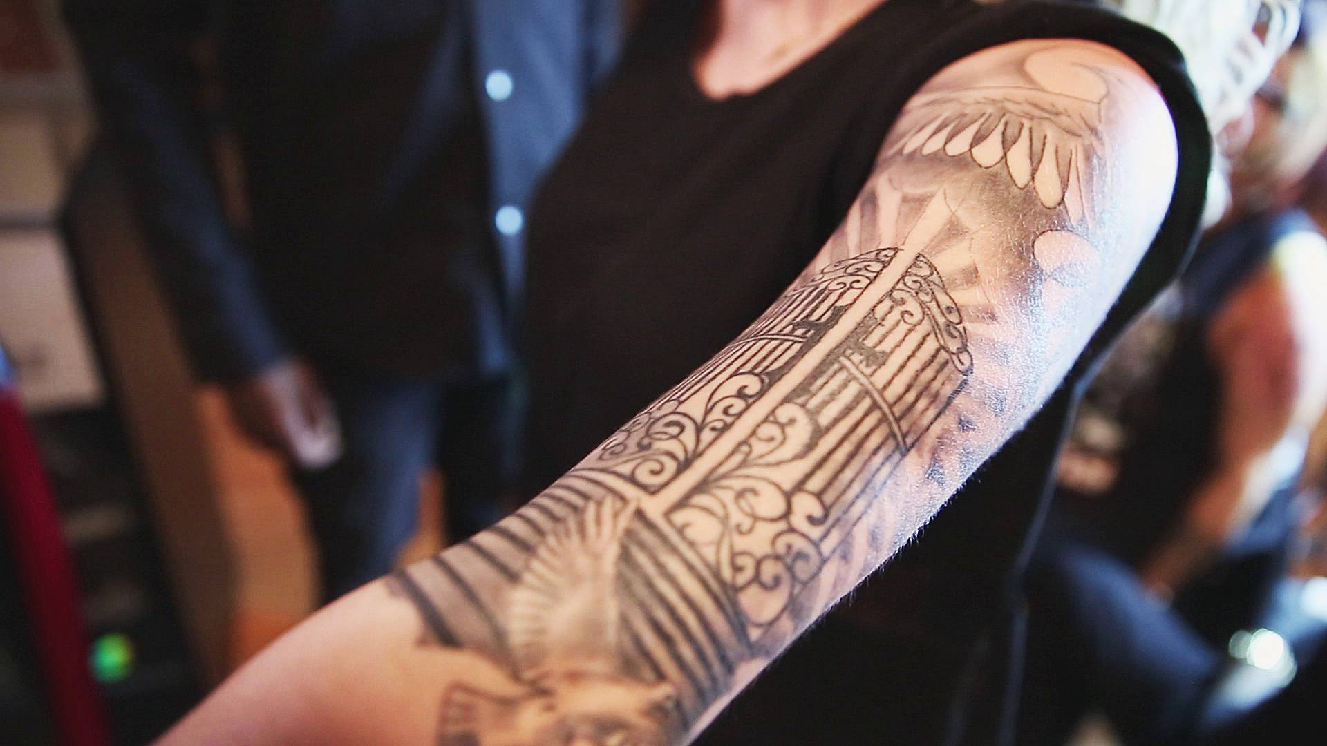 heaven sleeve tattoos