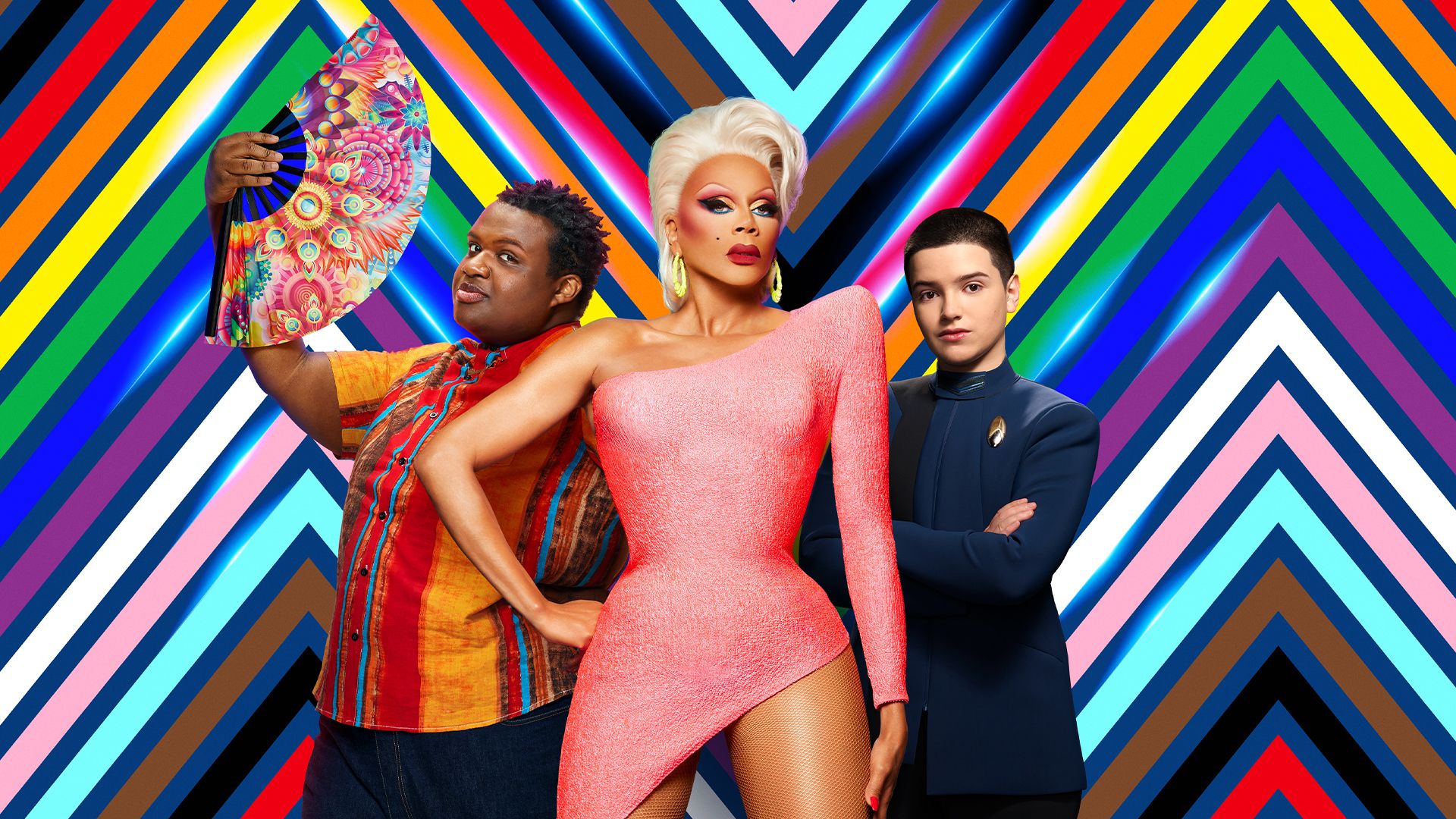 Paramount+ Pride collection key art.